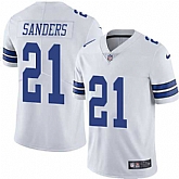 Nike Dallas Cowboys #21 Deion Sanders White NFL Vapor Untouchable Limited Jersey,baseball caps,new era cap wholesale,wholesale hats
